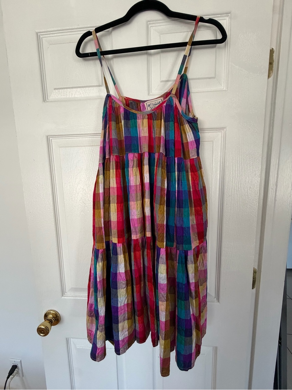 Farewell Frances Reanna Silk Taffeta Dress Sz L